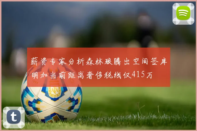 薪资专家分析森林狼腾出空间签库明加当前距离奢侈税线仅415万